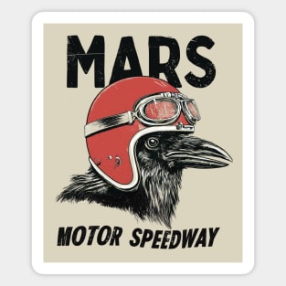 Mars Motor Speedway (1L) Magnet